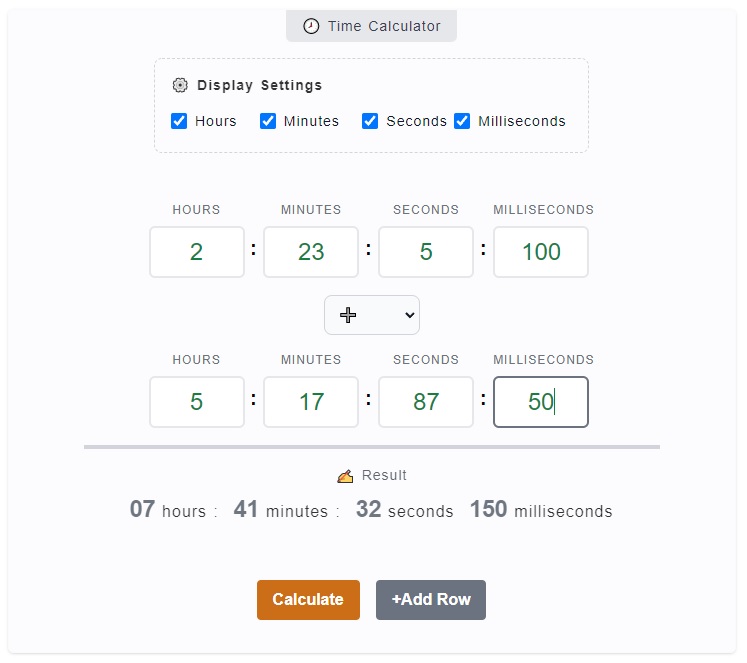 time clock converter calculator